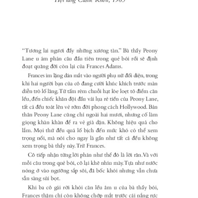 Dưới cánh xương tàn - Hồ sơ Castle Knoll #1