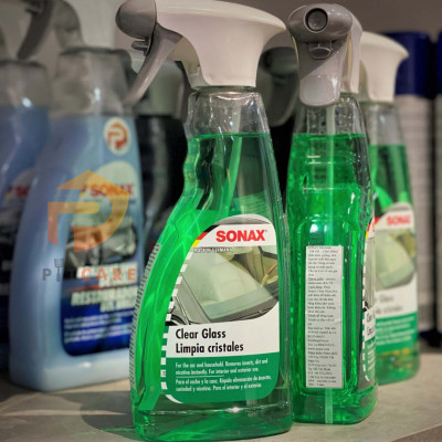 CHAI XỊT VỆ SINH LÀM SẠCH VÀ TRONG KÍNH LÁI CAO CẤP SONAX CLEAR GLASS 338241 500ML