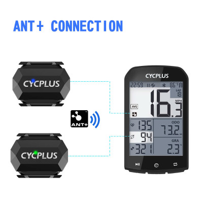 Bộ Cảm Biến Tốc Độ & Vòng Tua Xe Đạp Cycplus C3 ANT+ Bluetooth Bike Cadence Speed Sensor Tương Thích Garmin Bryton Cateye XOSS