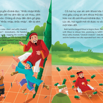 Truyện cổ tích  Việt Nam - Sự tích CHÚ CUỘI CUNG TRĂNG - Sự tích CÂY TRE TRĂM ĐỐT- Phiên bản SÁCH NÓI.