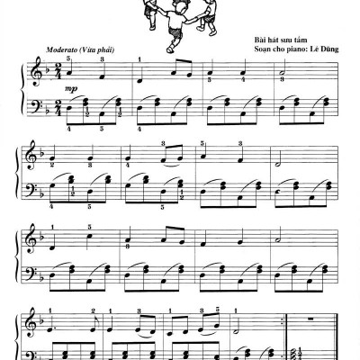 Piano Cho Thiếu Nhi - Tập 4 (Kèm CD + links tải MP3)