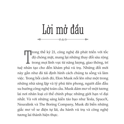 Sách - Những Bộ Óc Tỷ Đô - Elon Musk - Tỷ Phú Của Những Giấc Mơ Điên Rồ