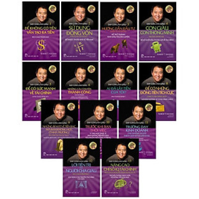  Combo Dạy Con Làm Giàu (Trọn Bộ 13 Tập) - Robert T. Kiyosaki - NXB Trẻ