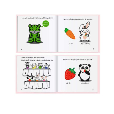 BỘ SÁCH COMBO 4 CUỐN DÀNH CHO BÉ TỪ 0 - 6 TUỔI – EHON ĐIỀU DIỆU KỲ CỦA MÀU SẮC