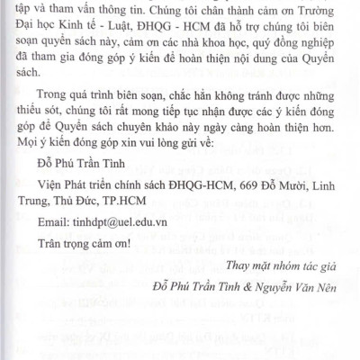 Sách Chuyên Khảo Kinh Tế Tư Nhân Tại Việt Nam Hiện Trạng và Định Hướng Phát Triển