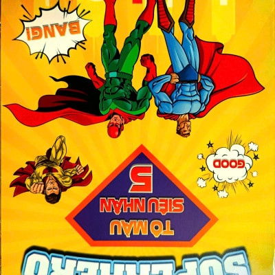 Combo Bộ Superhero - Tô Màu Siêu Nhân (Bộ 6 Cuốn)