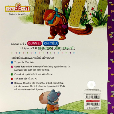 Tớ Là CEO Nhí 1: Nhật Kí Chi Tiêu (Tái Bản 2023)