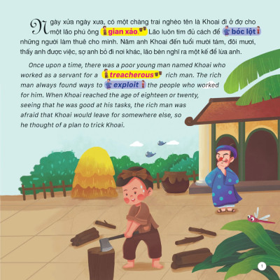 Truyện cổ tích Việt Nam (Song ngữ Việt-Anh) - Cây tre trăm đốt