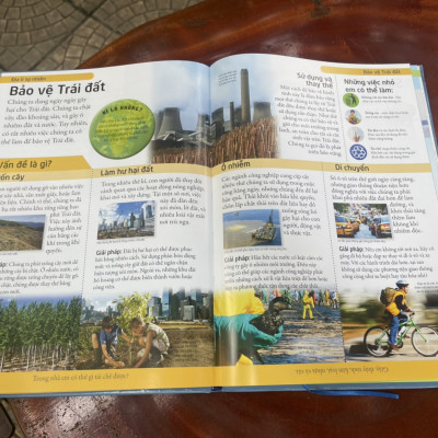 [BÁCH KHOA CHO TRẺ EM] – BÁCH KHOA ĐỊA LÍ – MỞ MANG KIẾN THỨC KHƠI DẬY TIỀM NĂNG– tủ sách DK – Đông A – Bìa Cứng in màu toàn bộ