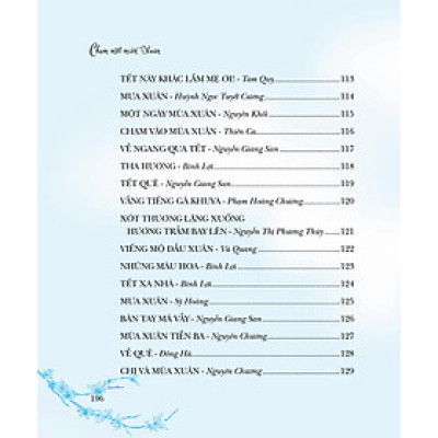 Chạm Một Miền Xuân