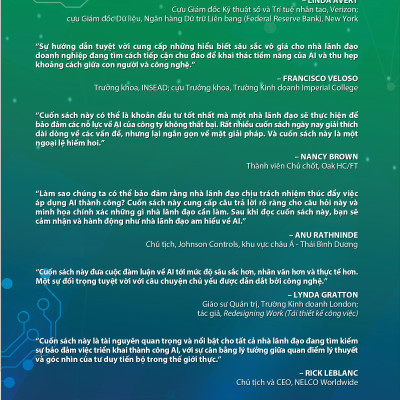 Lãnh Đạo Am Hiểu AI (The AI-Savvy Leader) - David De Cremer - PACE Books