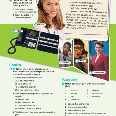 Career Paths Tourism (Esp) Student