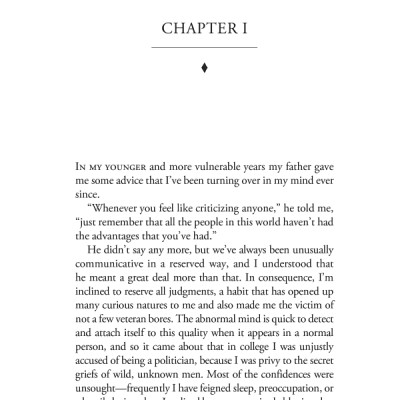 The Great Gatsby