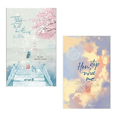 Combo Tiểu Thuyết Lãng Mạn: Thất Tịch Không Mưa + Hẹn Đẹp Như Mơ (Sách Văn Học Bán Chạy / Thanh Xuân Ngôn Tình)