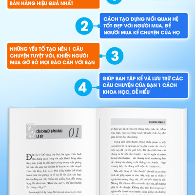 Combo 2 Cuốn Nghệ Thuật Bán Hàng Băng Câu Chuyện, Để Trở Thành Người Bán Hàng Giỏi Nhất Thế Giới