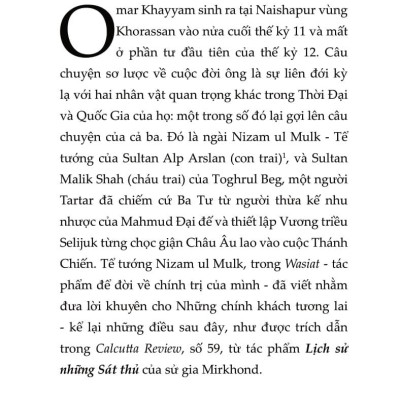Đến Tựa Nước Chảy, Đi Tựa Gió Phiêu - Thơ Rubaiyat