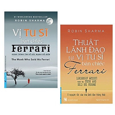 Combo 2 Cuốn Vị Tu Sĩ Bán Chiếc Ferrari + Thuật Lãnh Đạo Từ Vị Tu Sĩ Bán Chiếc Ferrari (Tái Bản)