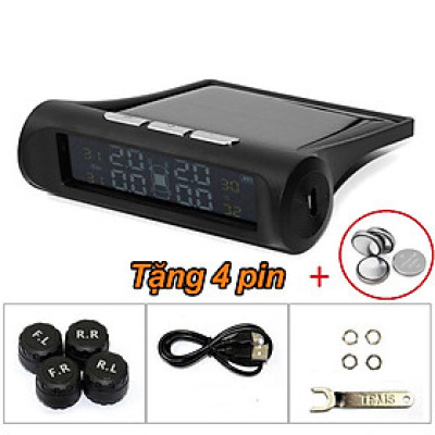 Cảm biến áp suất lốp ô tô VAN NGOÀI TPMS chống nước màn hình Led màu