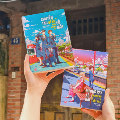 Bộ Sách Chuyến Tàu Bí Ẩn Trên Đường Ray Số Một + Đường Ray Số Hai Và Món Đồ Bị Thất Lạc (Bộ 2 Cuốn) - Tặng Kèm 2 Bookmark + 2 Postcard