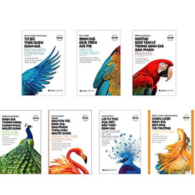 Combo 7 Cuốn Sách Đặc Biệt Về Định Giá: Từ Bỏ Thói Quen Giảm Giá + Định Giá Dựa Trên Giá Trị + Những Đòn Tâm Lý Trong Định Giá Sản Phẩm + Định Giá Thông Minh, Chinh Phục Người Dùng + Những Nguyên Tắc Định Giá Sản Phẩm Thỏa Mãn Người Dùng + Lời Tự Thú Của