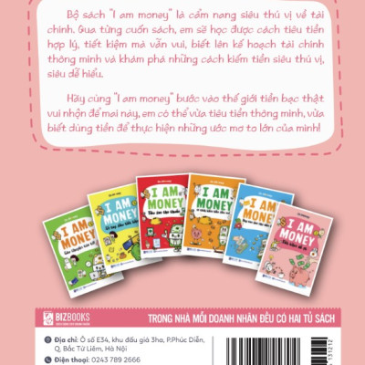 Sách I Am Money: Tiết Kiệm Dễ Ợt - Bizbooks