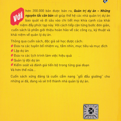 Bộ Sách Bách Khoa Toàn Thư Về Quản Lý Dự Án - Chỉ Dẫn Bạn Mọi Thứ Về Quản Lý Dự Án ( Quản Trị Dự Án - Những Nguyên Tắc Căn Bản + Checklist Thông Minh Cho Mọi Dự Án + Tất Tần Tật Về Quản Lý Dự Án ) tặng kèm bookmark Sáng Tạo