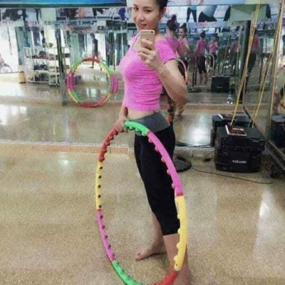 Vòng Lắc Eo Giảm Mỡ Bụng, Vòng Lắc Eo Thon Massage Giảm Mỡ Bụng - Hàng Chính Hãng miDoctor