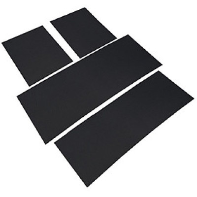 Bộ 4 miếng thảm lót sàn ô tô T25.7 , Thảm sàn xe hơi 7 chỗ DIY, Thảm sàn cao su