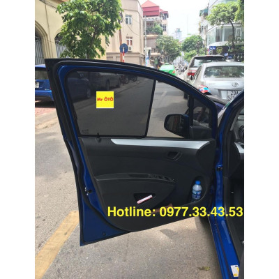 Rèm Che Nắng Xe Chevrolet Spark 2012-2020 Hàng Loại 1