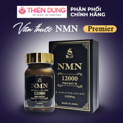 Viên Uống Trẻ Hoá Và Chăm Sóc Sức Khoẻ Toàn Diện NMN 12000 Premium 60 Viên