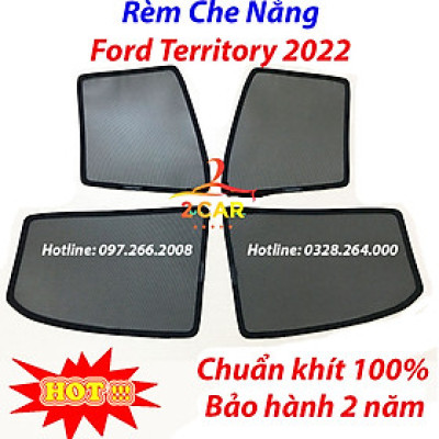 Rèm Che Nắng Ford Territory Rèm Chắn Nắng Nam Châm Cho Xe ô tô, Bộ 4 Tấm, có nam châm