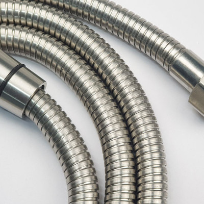 Bộ Dây Tay Sen Inox SUS 304 Vuông Eurolife EL-111SH-N (Trắng Vàng)