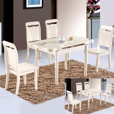 Bộ Bàn Ăn Thông Minh Mặt Kính HHP-BBA892-12 Cao Cấp