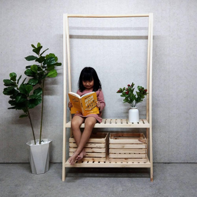Kệ Quần Áo Pyra 2 Tầng IBIE