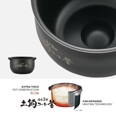 Nồi Cơm Điện Tử Cao Tần Tiger 3 Trong 1 JPW-G10W [1.0L] - Hàng Chính Hãng