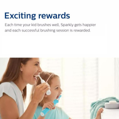 Bàn chải đánh răng điện trẻ em Philips HX6322/04-hàng chính hãng 