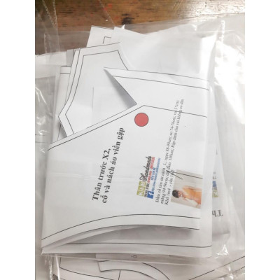 Rập giấy A0 mã R403 (BẢN VẼ) rập đầm