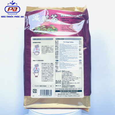 Trà Genpi giúp giảm cân, tan mỡ bụng Orihiro Nhật Bản - túi 60 gói