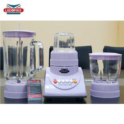 Máy xay sinh tố đa năng 3 cối Ladomax HA-9166-3 - Hàng chính hãng