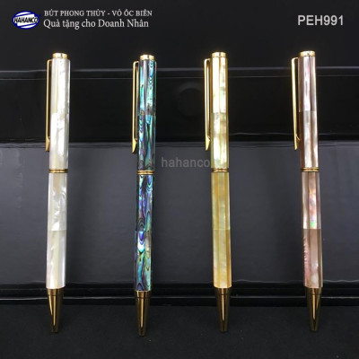 Bút ký phong thủy khảm ốc biển cao cấp (Đủ màu)  Món quà vô giá đầy ý nghĩa (PEH991) Đem lại may mắn, tài lộc cho người sở hữu - HAHANCO