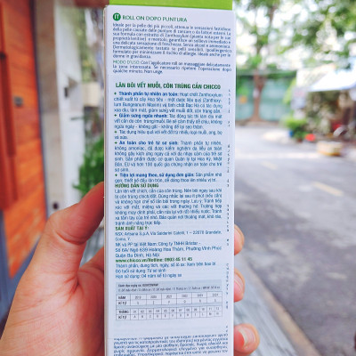 Lăn bôi vết muỗi đốt, côn trùng cắn Chicco