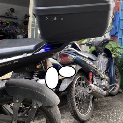 Thùng xe FZ 150i, thùng Givi B32N Bold và baga givi lắp cho xe FZ 150i
