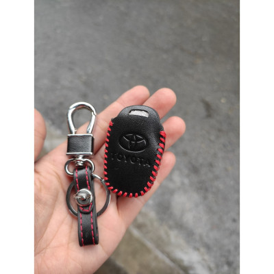 Bao da chìa khóa xe VIOS 2019- 2020 2021 2022, Yaris 19-22 kèm móc treo
