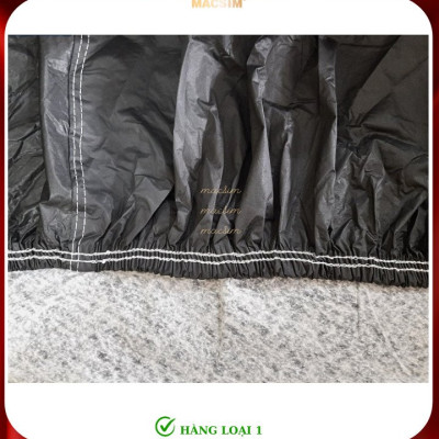 Bạt phủ ô tô bán tải Peugeot Landtrek nhãn hiệu Macsim sử dụng trong nhà và ngoài trời chất liệu Polyester - màu đen