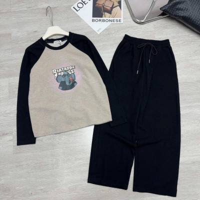 Rập giấy A0 bộ thun tay ragland cho bé 812