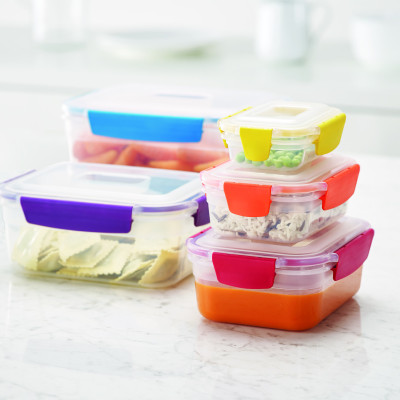 Bộ hộp đựng thực phẩm cao cấp 5 món Joseph Joseph 810813 - Nest Lock 5-piece Multi-size Container Set