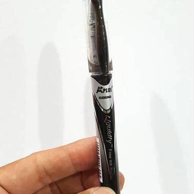 Bút Nước Aplus RX302602 - Mực Đen - Thân Bút Màu Đen