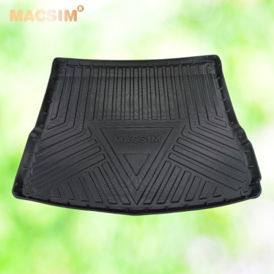 Lót cốp xe ô tô (qd) Porsche Macan 2014 - 2022 chất liệu TPV thương hiệu Macsim màu đe