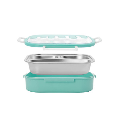 Hộp cơm cho trẻ em chia ngăn inox 304 Elmich Babycare EL-0009  - Hàng chính hãng
