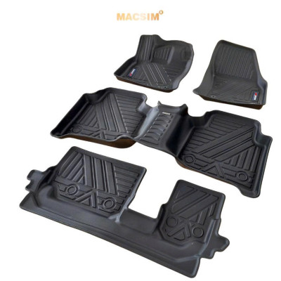 Thảm lót sàn ô tô 1 lớp (qd) cao cấp dành cho xe Skoda Kodiaq 2017 - 2023 nhãn hiệu Macsim chất liệu TPV